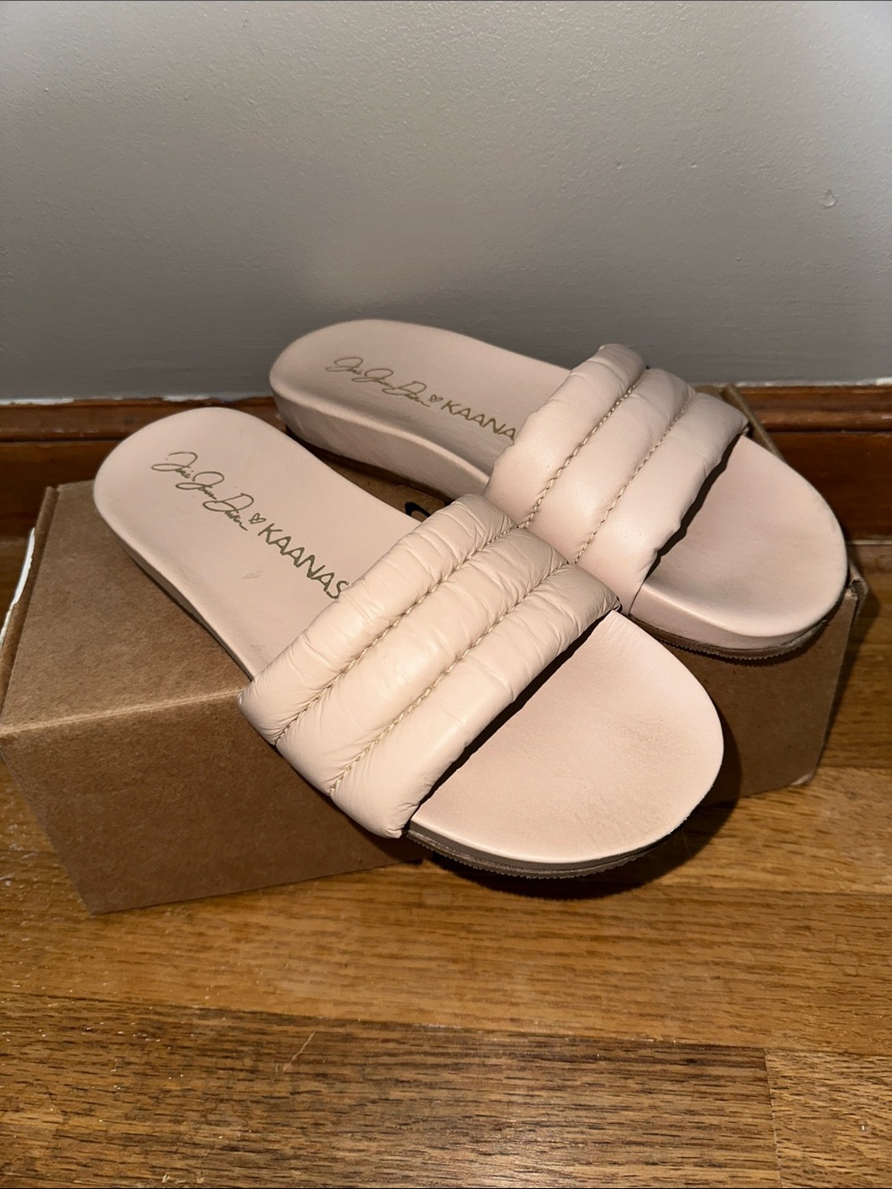 Kaanas x Jessie James Decker Timor Slide Sandal